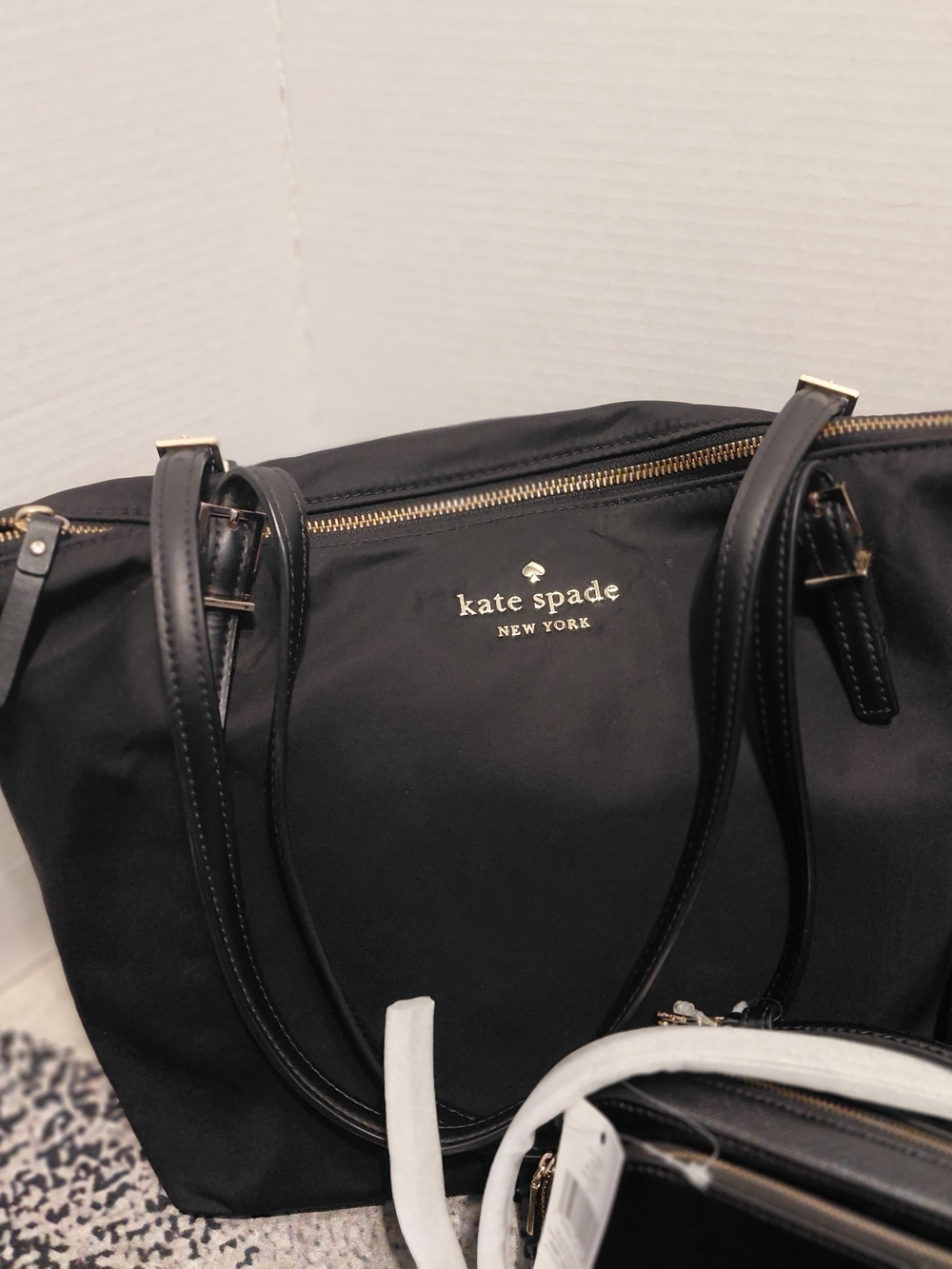kate spade Black Nylon Tote, Backpack & Crossbody Set - Picture 4 of 7